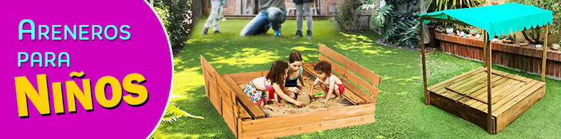 Arenero para niños banner 2025