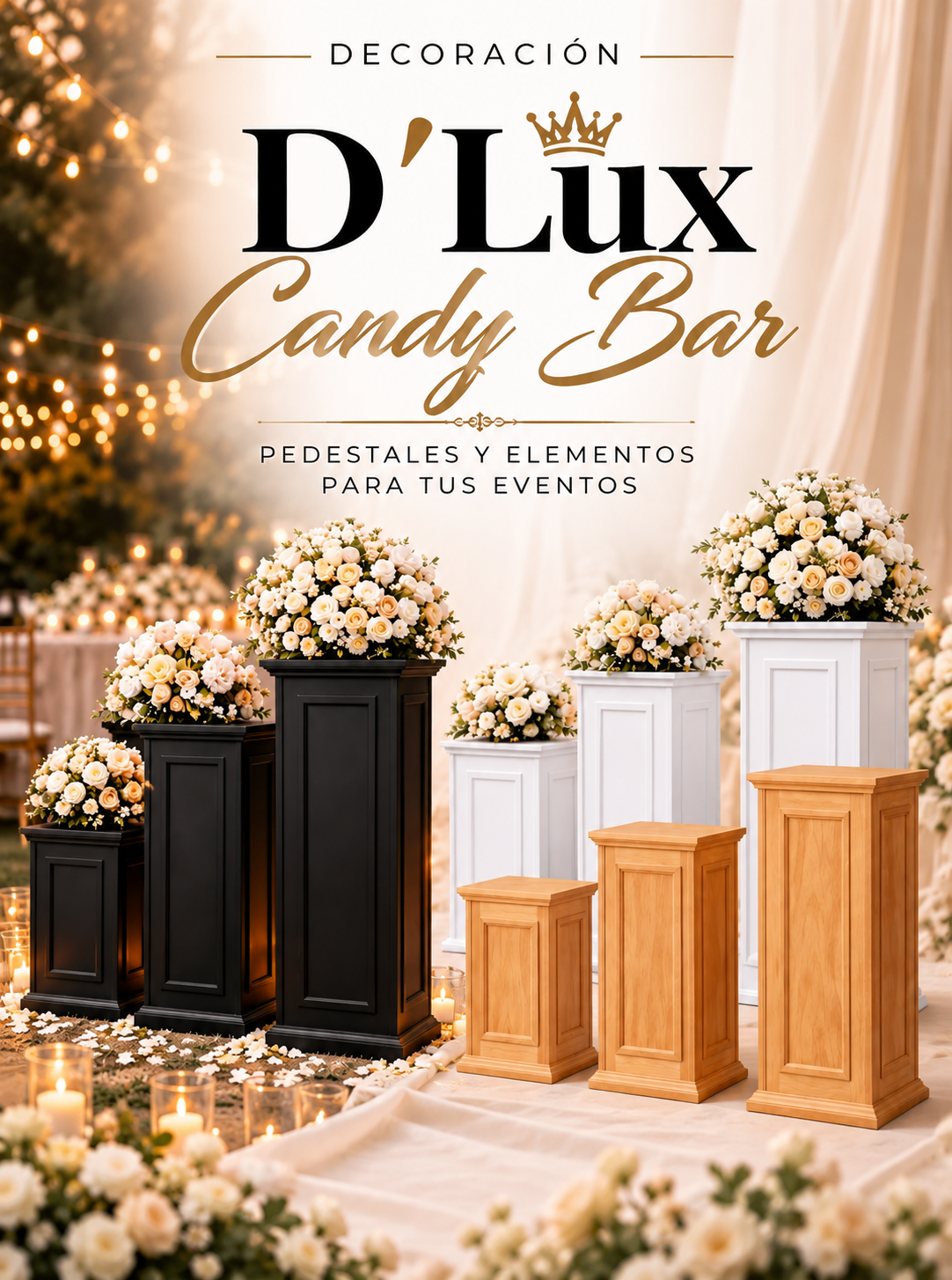 D'Lux Candy Bar - Decoración para eventos