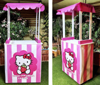 Carrito Tela Pvc con Contenedores Gastronómicos Standard